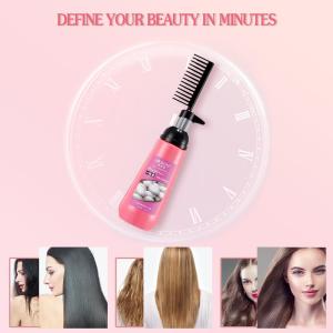 Hair straightener Does not hurt hair straightening care solution Mokeru Straight Hair Pull-free and clip-free Hair Straightener Treatment Cream hair straightening iron hair straightener cream permanent cream hair straightener Rebonding set original