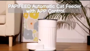 ♥️papifeed♥ 3L/6L Big Volume Wifi  Time Control Bekas Makanan Kucing Automatik Automatic Cat Food Dispenser Pet Feeder