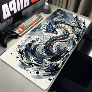 Bandai | Mouse Pad Gamer Anime XXL P-Pokemon Gyarados Mousepad Large Non-slip Pc Keyboard Desk Rubber Mouse Mat Gaming Carpet