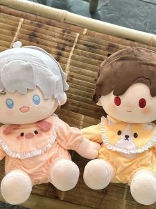 Enjoy 40cm Sitting Posture Doll Clothes Jumpsuit Daily Wearable Cotton Doll Clothes Doll Clothes Clothes Doll Clothes Dress up Neutral In Stock