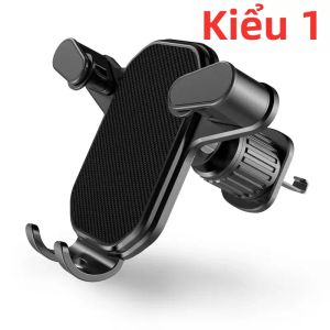 Giá Đỡ Điện Thoại Ô Tô Đa Năng Kẹp Cửa Gió Không Từ Tính Tương Thích iPhone Xiaomi Samsung Huawei - Hỗ Trợ Mở Rộng Bằng Lực Hấp Dẫn