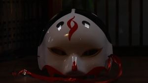 (ส่งจากไทย) หน้ากากพลาสติกสไตล์ญี่ปุ่น สําหรับปาร์ตี้