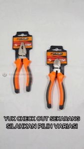 Tang Kombinasi 6-7-8 PRESS: Alat Jepit Cabut Fiber Profesional