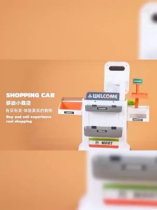 Quầy tính tiền siêu thị đồ chơi cho bé với nhiều tính nhanh thanh toán giúp bé vào vai thu ngân chất liệu nhựa ABS cao cấp bộ đồ chơi bếp nấu ăn