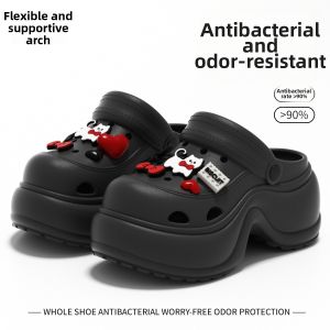Non-slip Odor Resistant Arch Support Slipper 9CM