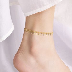 Lắc chân titan nữ cá tính nổi bật sang trọng không đen gỉ