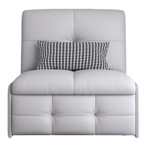 Expandable Convertible Sofa Bed For Small Spaces Cream Style Cat Scratch Resistant