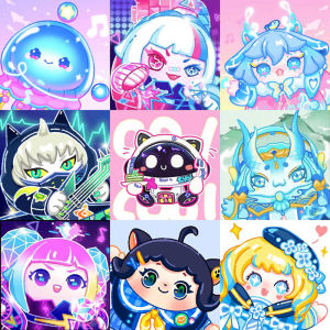 Handmade Diamond Painting Egg Party Cartoon Game Characters with Frame Childrens Craft Full Diamond Sticker Small Diamond Embroidery