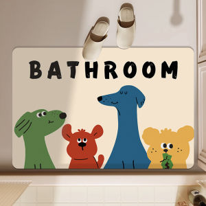 MOLORE | Cartoon Durable Easy-care Bathroom Anti-slip Mat Diatomite