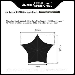 goout springhill | Solo Lightweight Folding Sunshade Tent