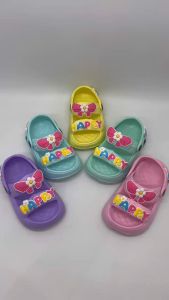 Dulux 549 Sandal Anak Perempuan Motif Pita Happy Sandal Selop Karet Anak Cewek Merek Dulux Ukuran 20-30