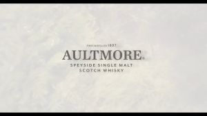 Aultmore 12 Year Old Single Malt Scotch Whisky - 700ml / 70cl 46% ABV - Spirit Distilled in Copper Pot Stills + FREE Whisky Rock Glass x1