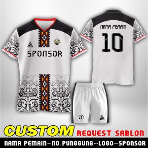 Koas olah raga koas foutshal kaos sepak bola