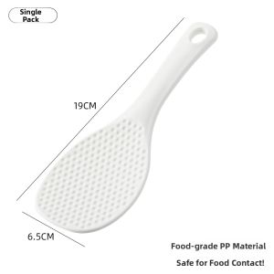 Non-stick Multi-purpose Rice Scoop Food Grade Plastic Long Handle