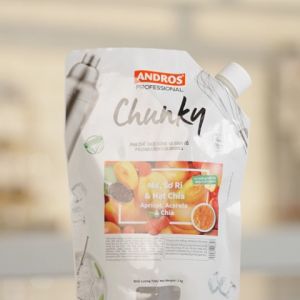 Mứt Pha Chế Me & Hạt Đác - Có Miếng Trái Cây Thật - Nguyên liệu pha chế -  ANDROS CHUNKY - 1KG