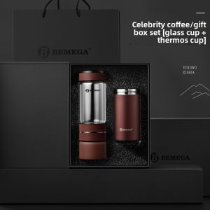 Bemega | Insulated Tea Infuser Glass Cup Large Capacity