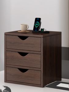 Wooden Desktop Drawer-type Storage Organizer Multilayer
