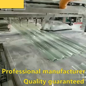 15 years outdoor zero yellowing Daylighting Board Fiber Glass Sheet Heat Resistant Greenhouse ceiling skylight greenhouse ceiling sunlit roof panel FRP Roofing Sheet Daylighting Roof Panel Greenhouse Roof Sheet Clear transparent daylighting board