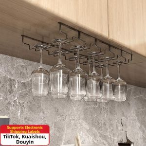 Hanging Stainless Steel Glass Rack With Water Draining
