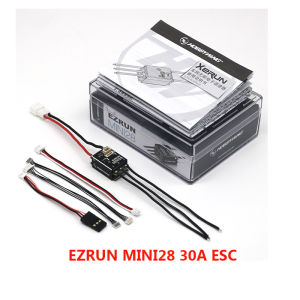 Hobbywing EZRUN MINI28 30A Sensored Brushless ESC 2S Lipo BEC 6V/7.4V Speed Controller for RC 1/24 1/28 Car Competition FPV Race