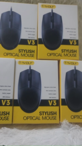 Chuột có dây T-WOLF V3 USB New