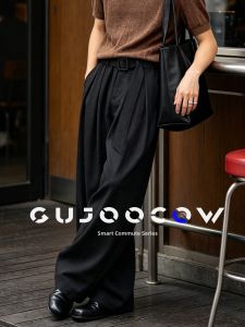 GUJOOCOW | Elegant Linen-Like Trousers