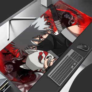 Bandai | Mouse Pad naruto Kakashi Hatake Computer Keyboard Pad Carpet Mini Pc Large Gaming Accessories Mousepad XXL Gamer Desk Mat Table