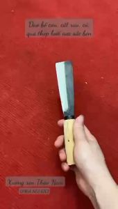 Dao bổ cau thép lưỡi cưa sắc bén dài 20 và 26cm