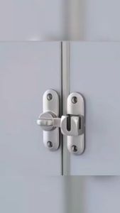 180 and 90 degree barn door lock latch flip heavy duty safety bar gate