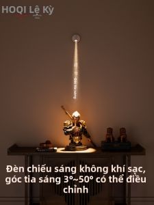 HUOQI | Wireless Dimmable Small Angle Magnetic Spotlight 3 Degrees