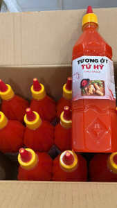 Tương ớt Tứ Hỷ thùng 12 chai 1kg