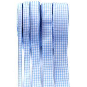 Ruy Băng Gingham 10 Thước Chất Liệu Polyester Họa Tiết Lưới Nhiều Kích Thước Dùng Trang Trí Đám Cưới Tiệc Tùng Giáng Sinh Gói Quà Trang Trí Nhà Cửa