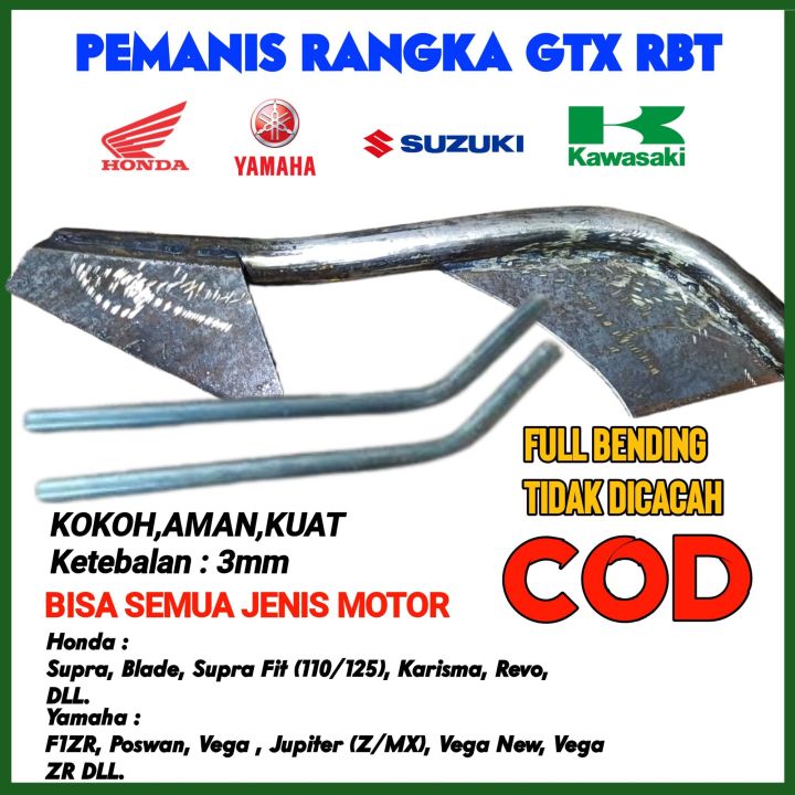 PEMANIS RBT SEMUA MOTOR - PENAMBAH RANGKA RBT GTX TRAIL - TAMBAHAN ...