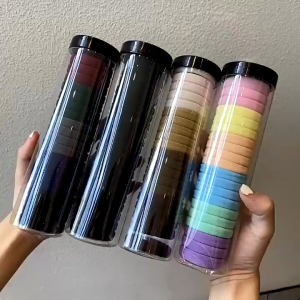 Set 20 Dây Chun Buộc Tóc Siêu Xinh Đựng Chất Thun Buộc Siêu Co Dãn Nhiều Màu (CÓ HỘP)