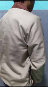 TRACKTOP JACKET VINTAGE CANVAS COTTON COLLAR CORDUROY MANTEL PRIA