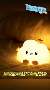 ▌ Mr.Tools ▌ 🔥Hot Item 🔥Cute Cartoon LED Night Light Soft Silicone Touch Sensor Night Lamp Colorful Baby Kids Room Desk Bedside