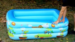 Children/adults inflatable swimming pool Baby swimming pool Large capacity thickening family indoor outdoor water toy electric air pump
