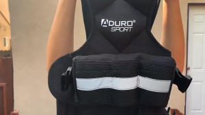 Wankeer Adjustable Weighted Vest for Women and Men 4-10lb/11-20lb/20-32lb with Reflective Strip