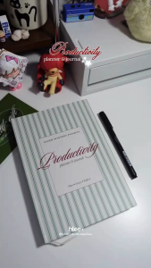 Nhật ký năng suất "Productivity Journal" -Sổ tay hiệu suất lập kế hoạch mục tiêu & theo dõi tiến độ- Ghiền Mystery