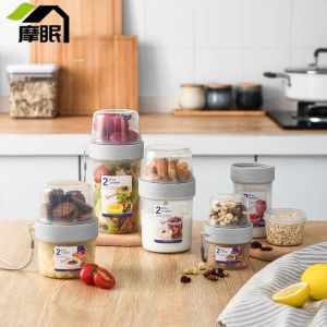MOMIAN | Portable Light Meal Breakfast Cup for Kids with Sealed Lid