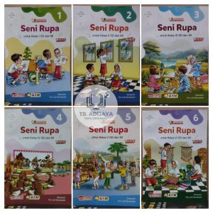 Buku Seni Rupa SD MI Kelas 1 2 3 4 5 6 || Kurikulum Merdeka Terbaru || Global Tiga Serangkai