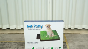 Dog Toilet Training Tray Dog Training Potty Pad Dog Grass Pad With Tray Pet Dog Indoor Toilet Tray with Drawer With Tray for Indoor Small Pets