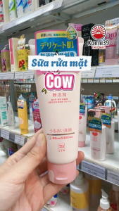 SỮA RỬA MẶT DƯỠNG ẨM CHO DA NHẠY CẢM COW NHẬT BẢN (TUÝP 110GR)