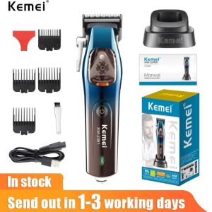 Kemei ปัตตาเลี่ยนชาร์จไฟได้ DLC10000rpm Km-2361