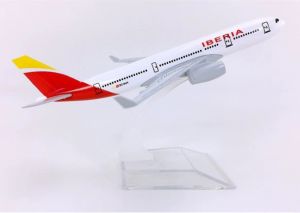 16cm Alloy Aircraft A330 Series Aviation Diecast Miniature Airplane 1/400 Scale Model Plane With Stand For Adults Fun Souvenir