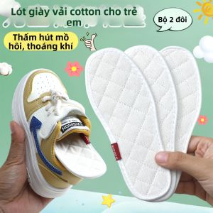 JIFANPAUL | Đế Giày Thấm Hút Mùi Kháng Hôi Thông Thoáng Mềm Mại cho Trẻ Em