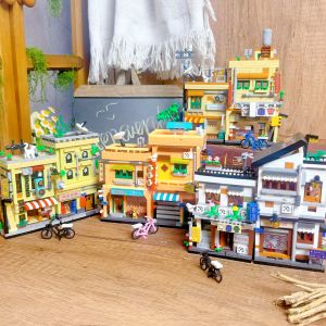 BALODY | Vintage Retro Miniature Photo Shop Assembly Bricks Folding Model
