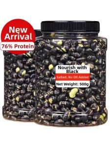 Salty Roasted Black Bean Snacks 500g