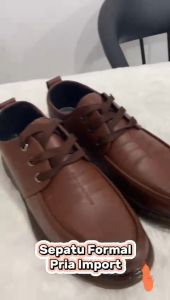 NEW ARRIVAL!! - (J) (COD)   Sepatu Pantofel Kulit Pria Import M3605 Sepatu Formal Pria Import Sepatu Kulit Pria Import Kekinian