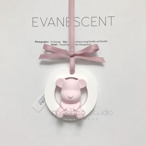 Car Air ener Bear Shape Decorative Perfume Hanging Ornament Gift Wardrobe Fragrance Diffuser Gypsum Aromatherapy Decoration